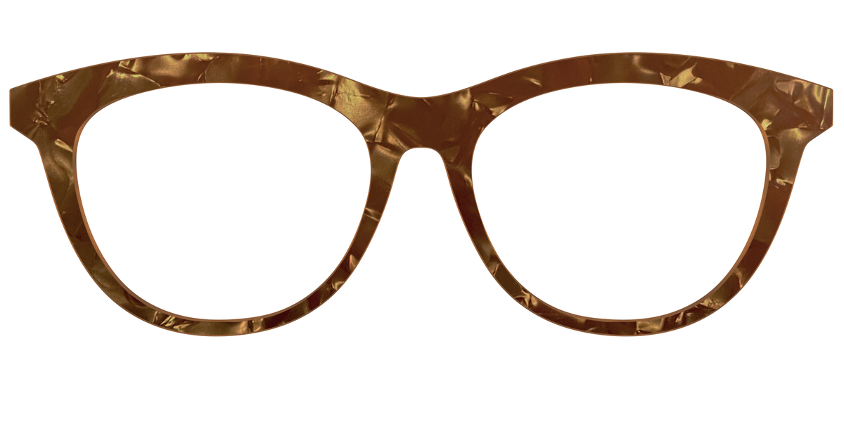 The Amber Pearl Marble - Front Top Image - Pair Eyewear