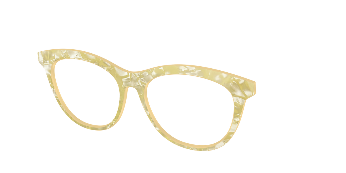 The Citrine Pearl Marble - Angle Top Image - Pair Eyewear