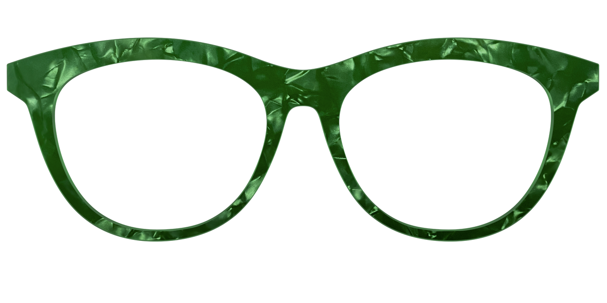 The Peridot Pearl Marble - Front Top Image - Pair Eyewear