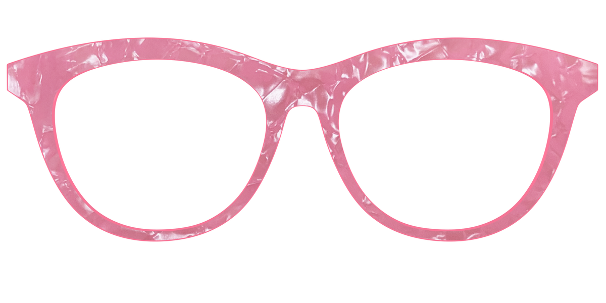 The Pink Tourmaline Pearl Marble - Front Top Image - Pair Eyewear