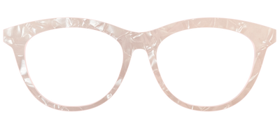 The Rose Quartz Pearl Marble - Front Top Thumbnail - Pair Eyewear
