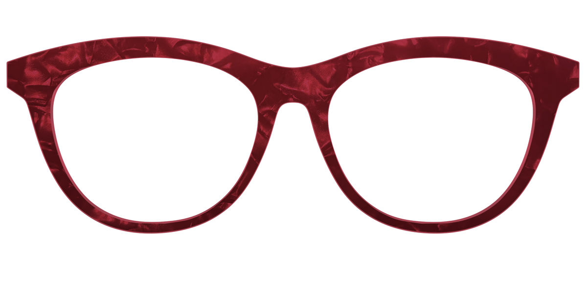 The Ruby Pearl Marble - Front Top Image - Pair Eyewear