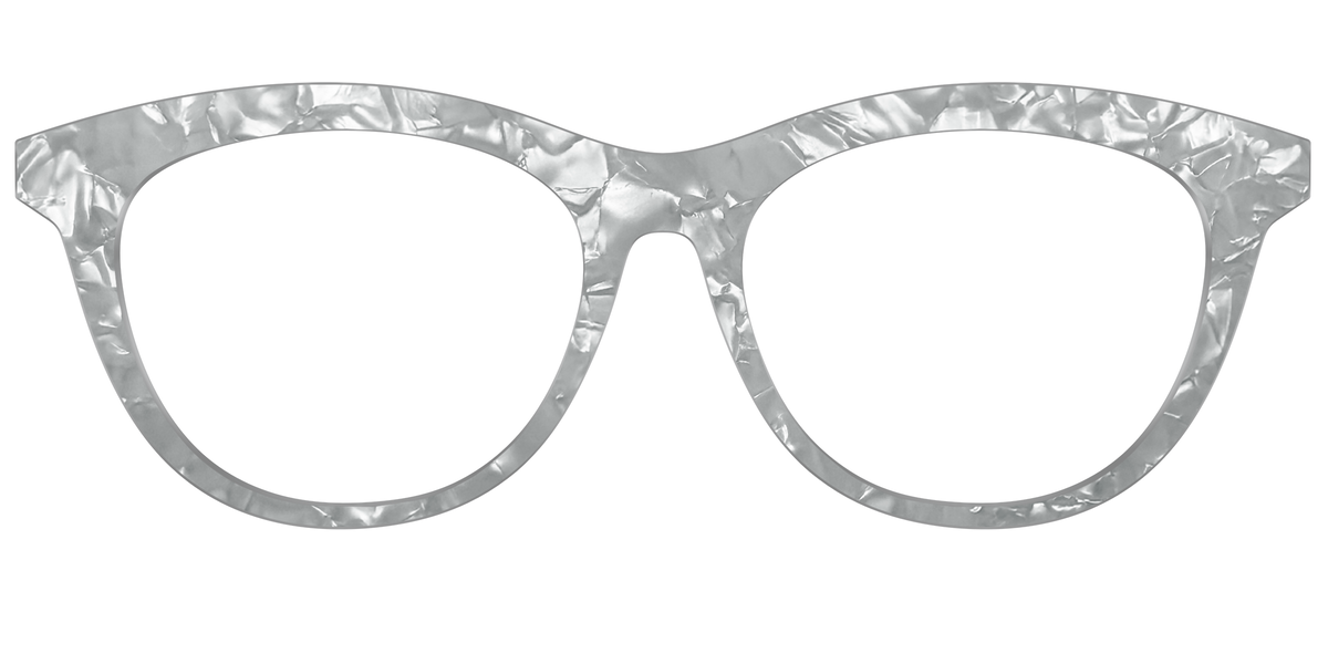 The Smoky Quartz Pearl Marble - Front Top Image - Pair Eyewear