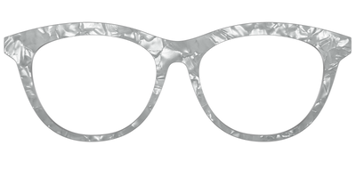 The Smoky Quartz Pearl Marble - Front Top Thumbnail - Pair Eyewear