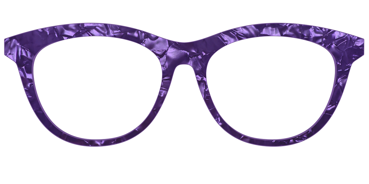 The Sugilite Pearl Marble - Front Top Image - Pair Eyewear