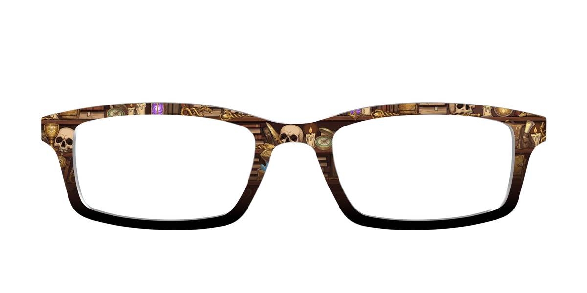 The Adventurer's Bookshelf - Front Top Image - Pair Eyewear