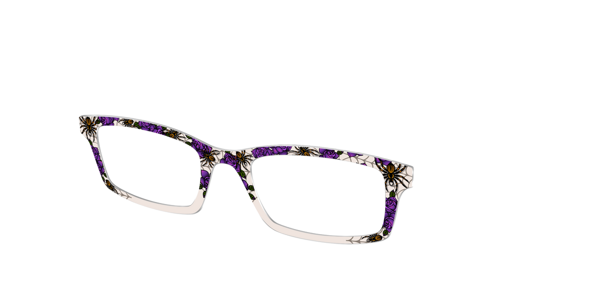 The Arachnid Rosebuds - Angle Top Image - Pair Eyewear