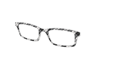 The B&W Plaid - Angle Top Thumbnail - Pair Eyewear