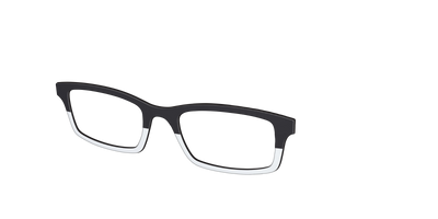 The Black and White - Angle Top Thumbnail - Pair Eyewear