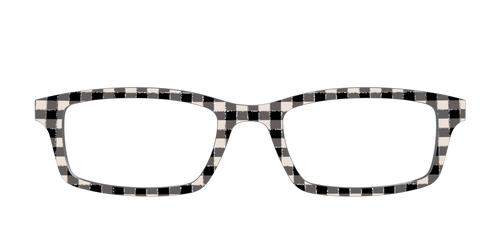 The Black Buffalo Check with Glitter - Pair Eyewear