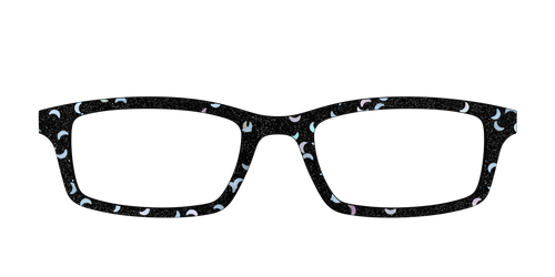 The Black Crescent Glitter - Pair Eyewear