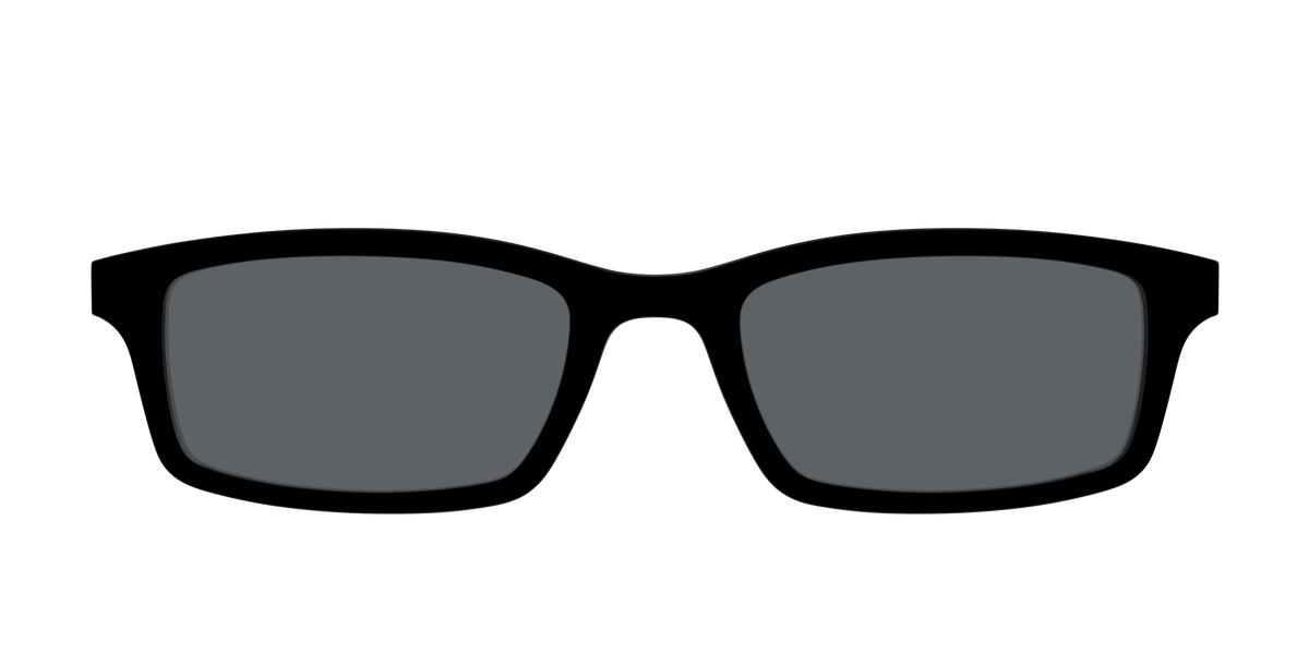 The Polarized Black Sun Top - Front Top Image - Pair Eyewear