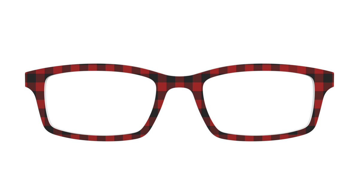 The Buffalo Plaid - Front Top Image - Pair Eyewear