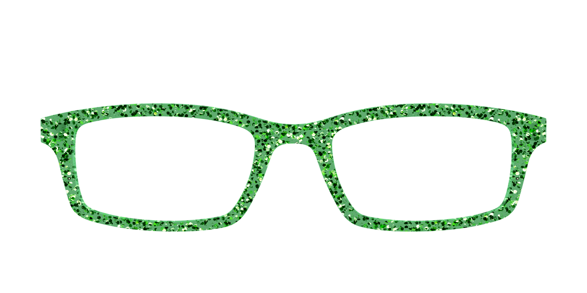 The Emerald Sparkle - Front Top Image - Pair Eyewear
