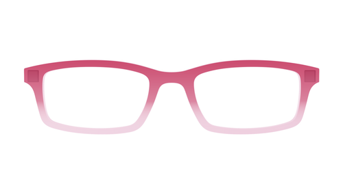 The Flamingo to Blush Gradient Crystal - Pair Eyewear