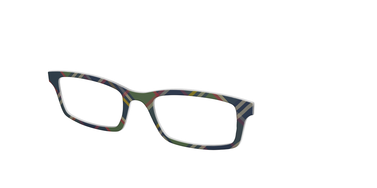 The Flannel Plaid - Angle Top Image - Pair Eyewear
