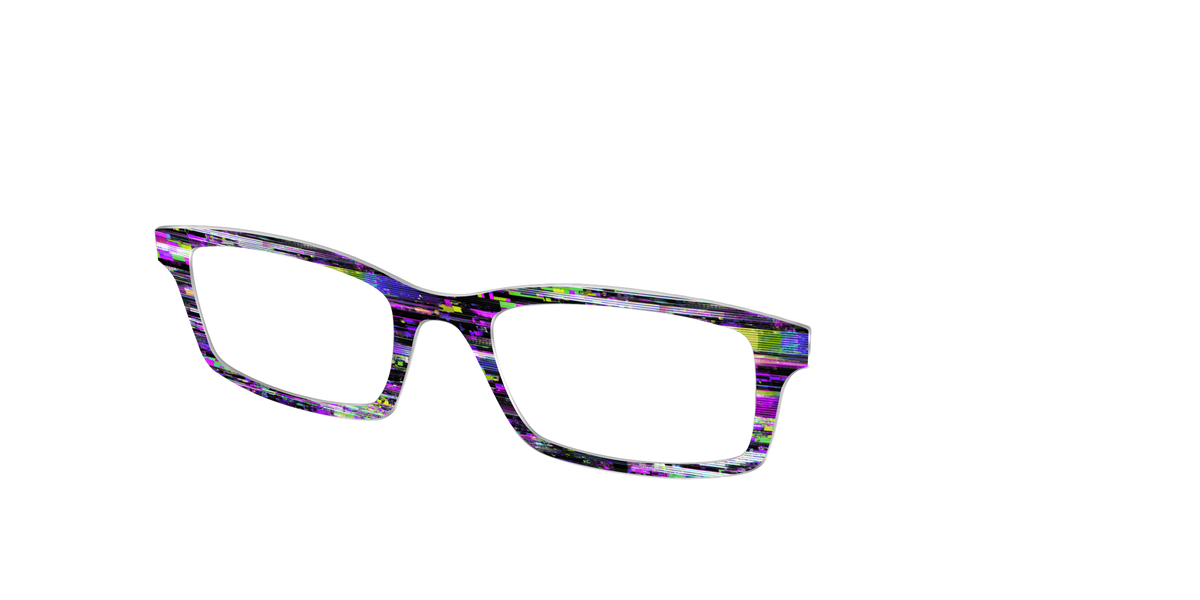 The Horror Film Glitch - Angle Top Image - Pair Eyewear