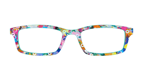 The Imaginative Tortoise with Bubble Glitter - Pair Eyewear