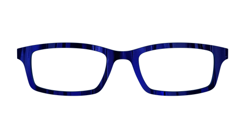 The Indigo Moire Stripes - Pair Eyewear