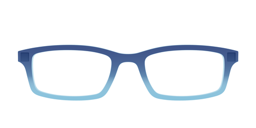 The Indigo to Sky Blue Gradient Crystal - Pair Eyewear