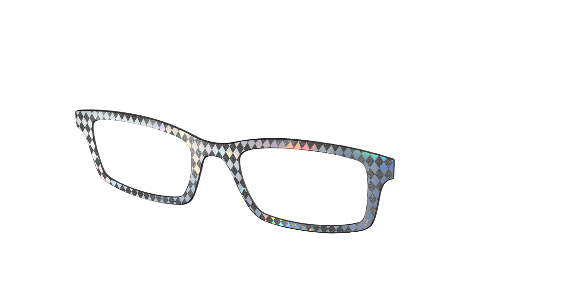 The Iridescent Argyle - Angle Top Image - Pair Eyewear