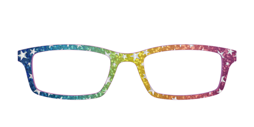The Iridescent Rainbow Stars - Pair Eyewear