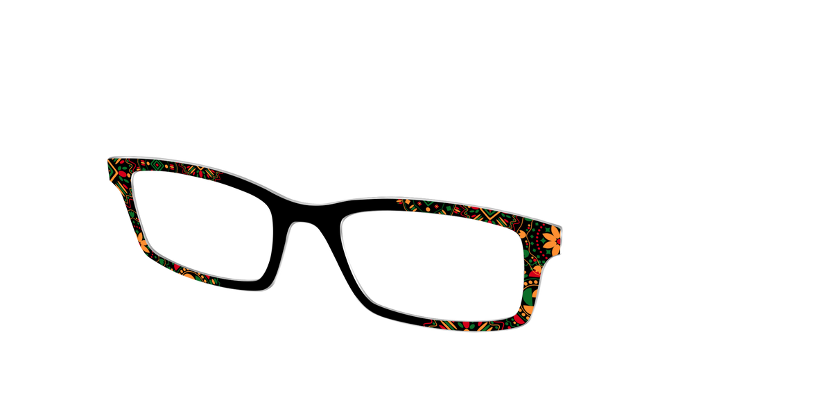 The Kwanzaa Medallion - Angle Top Image - Pair Eyewear
