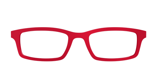 The Matte Red - Pair Eyewear