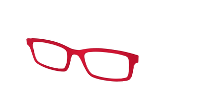 The Matte Red - Angle Top Thumbnail - Pair Eyewear