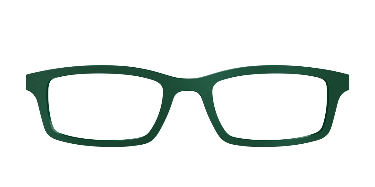 The Matte Spruce - Front Top Image - Pair Eyewear