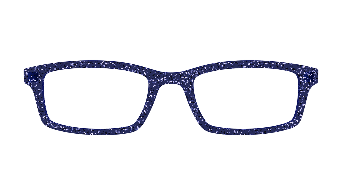 The Navy Sparkle - Front Top Image - Pair Eyewear
