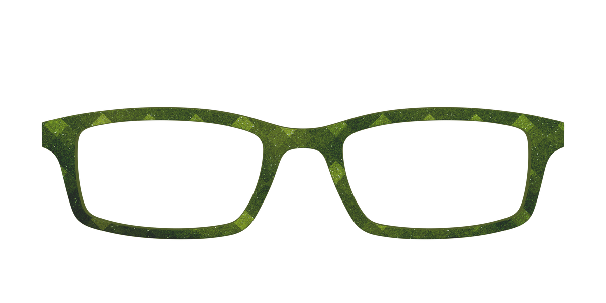 The Olive Geo - Front Top Image - Pair Eyewear