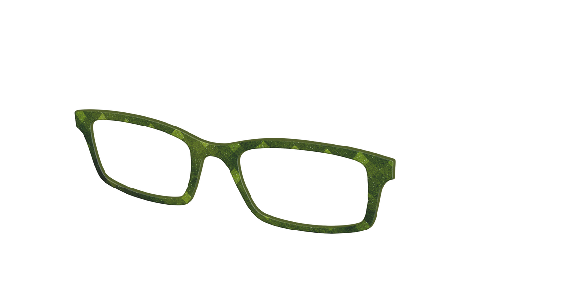 The Olive Geo - Angle Top Image - Pair Eyewear