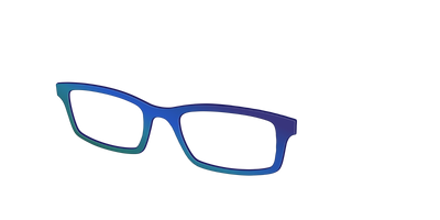 The Peacock Ombre - Angle Top Thumbnail - Pair Eyewear