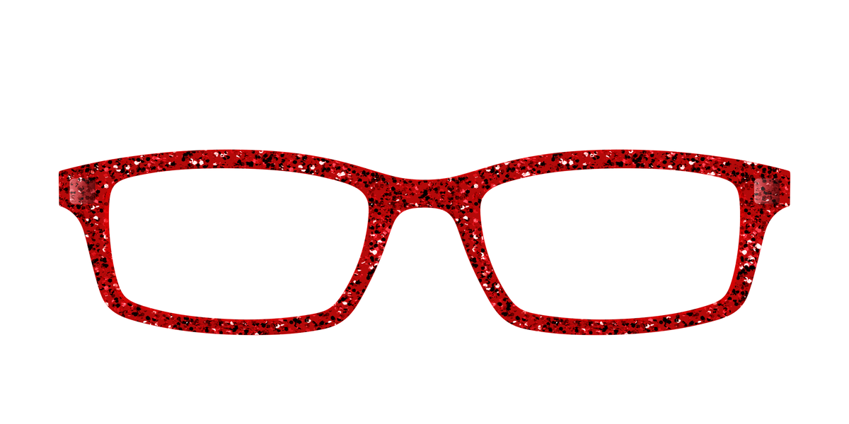 The Ruby Sparkle - Front Top Image - Pair Eyewear
