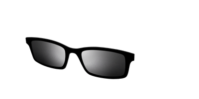 The Polarized Silver Reflective Sun Top - Angle Top Thumbnail - Pair Eyewear