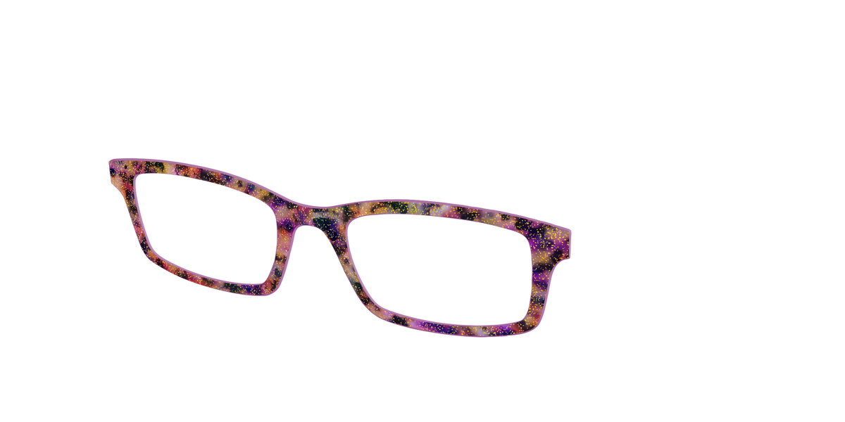 The Spooktacular Tortoise with Glitter - Angle Top Image - Pair Eyewear