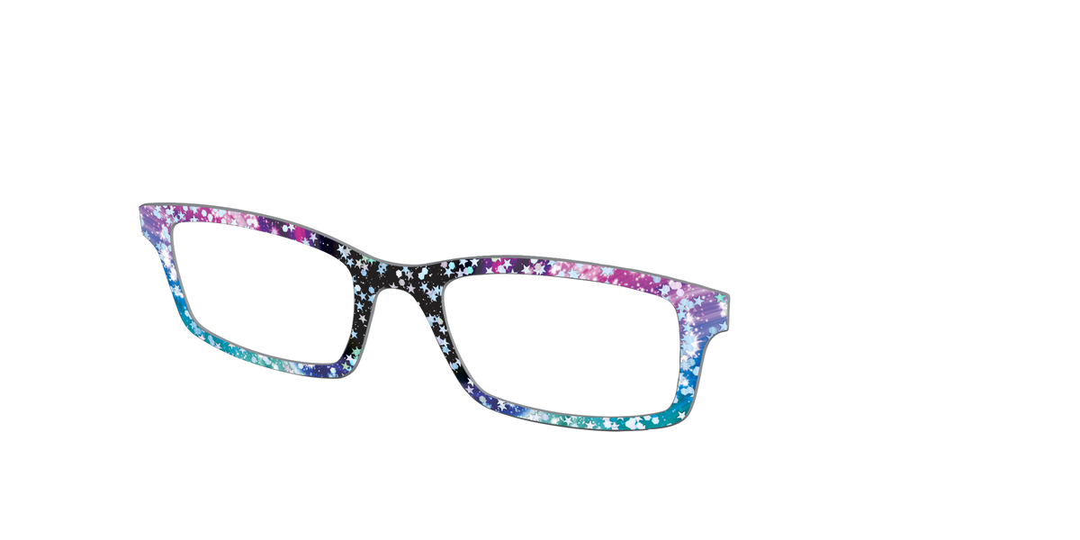 The Stella Nebula with Star Glitter - Angle Top Image - Pair Eyewear