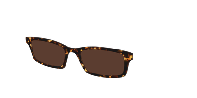The Polarized Tortoise Sun Top - Angle Top Thumbnail - Pair Eyewear