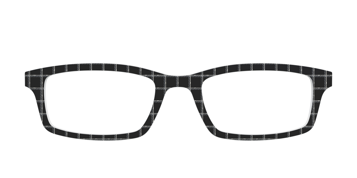 The Windowpane Plaid - Front Top Image - Pair Eyewear