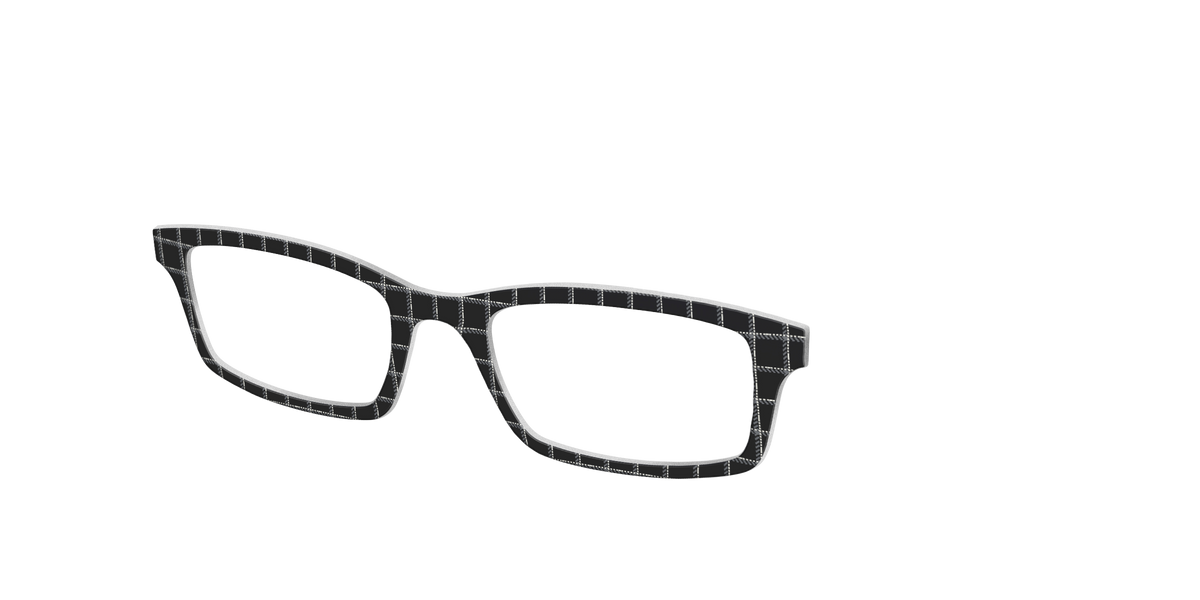 The Windowpane Plaid - Angle Top Image - Pair Eyewear