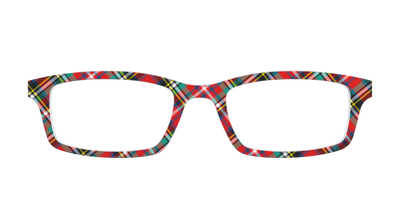 The Winter Plaid - Front Top Thumbnail - Pair Eyewear