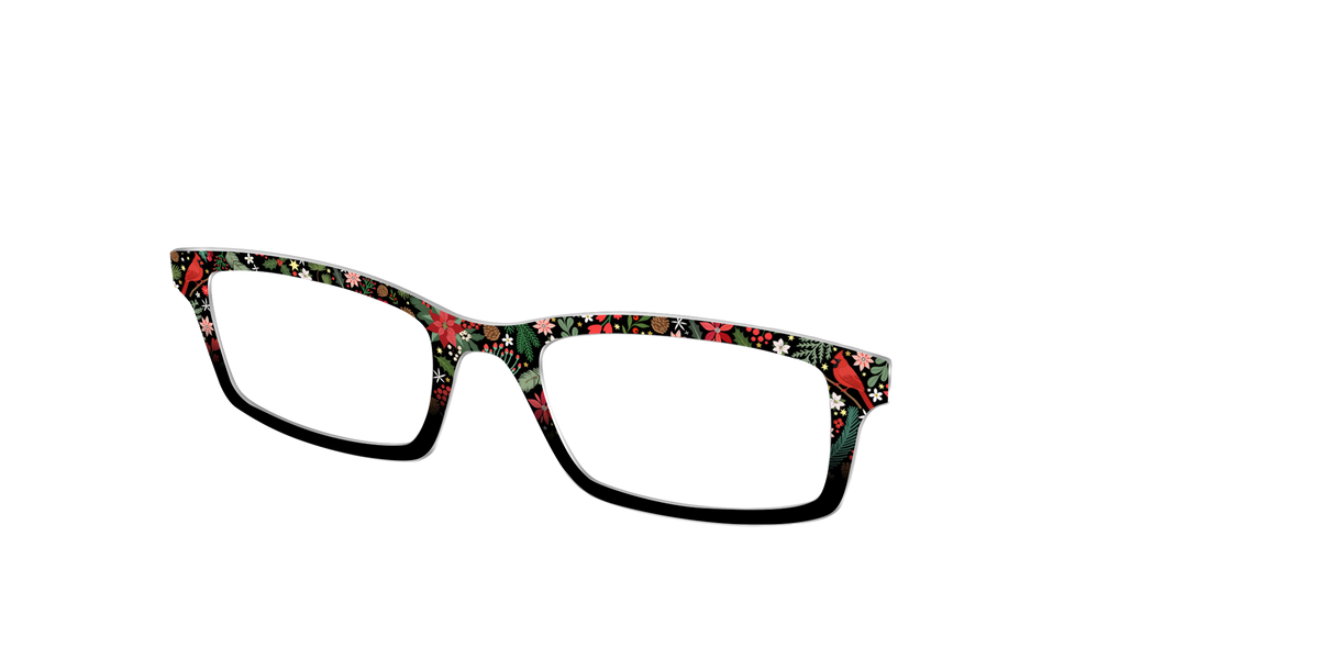 The Winter Wonderland Floral - Angle Top Image - Pair Eyewear