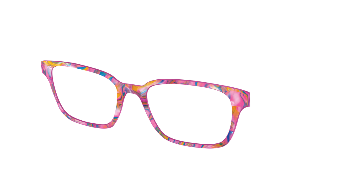 The Bubble Gum Pearl Marble - Angle Top Image - Pair Eyewear