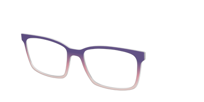 The Acai to Blush Gradient - Angle Top Thumbnail - Pair Eyewear