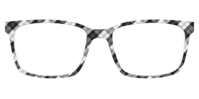 The B&W Plaid - Front Top Thumbnail - Pair Eyewear