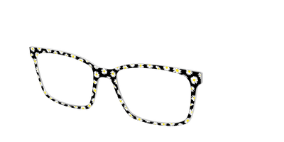 The Black Daisy - Angle Top Thumbnail - Pair Eyewear