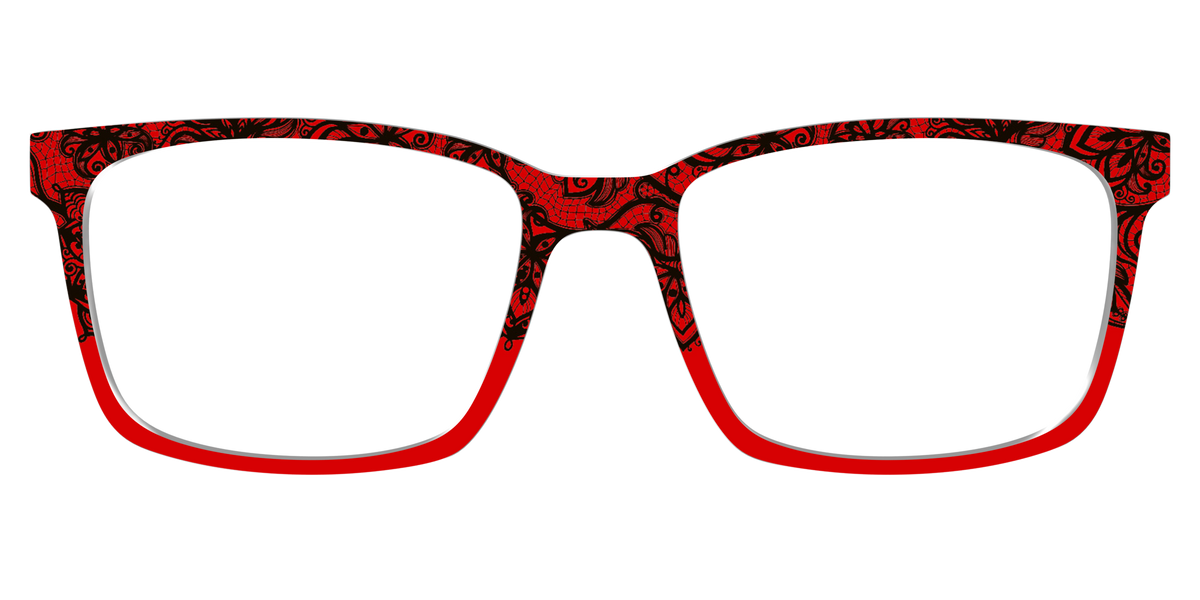 The Blood Red Lace Split - Lifestyle Kirby Top Image - Pair Eyewear