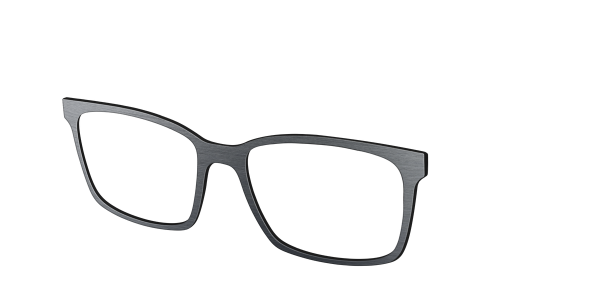 The Brushed Nickel - Angle Top Image - Pair Eyewear