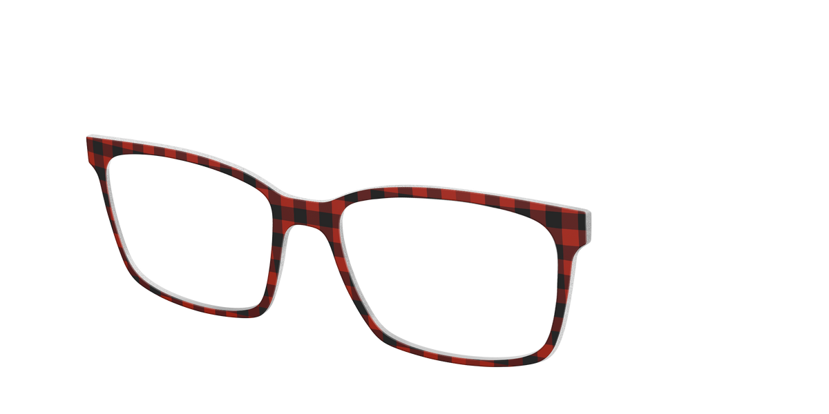 The Buffalo Plaid - Angle Top Image - Pair Eyewear